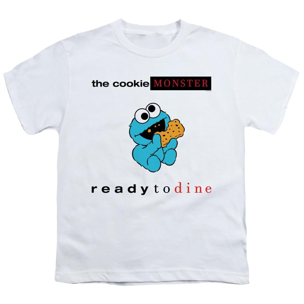 Sesame Street Ready To Dine - Youth T-Shirt Youth T-Shirt (Ages 8-12) Sesame Street   