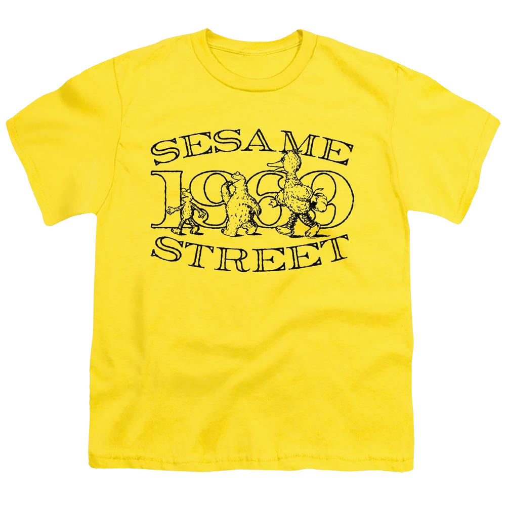 Sesame Street Friend Stroll - Youth T-Shirt Youth T-Shirt (Ages 8-12) Sesame Street   