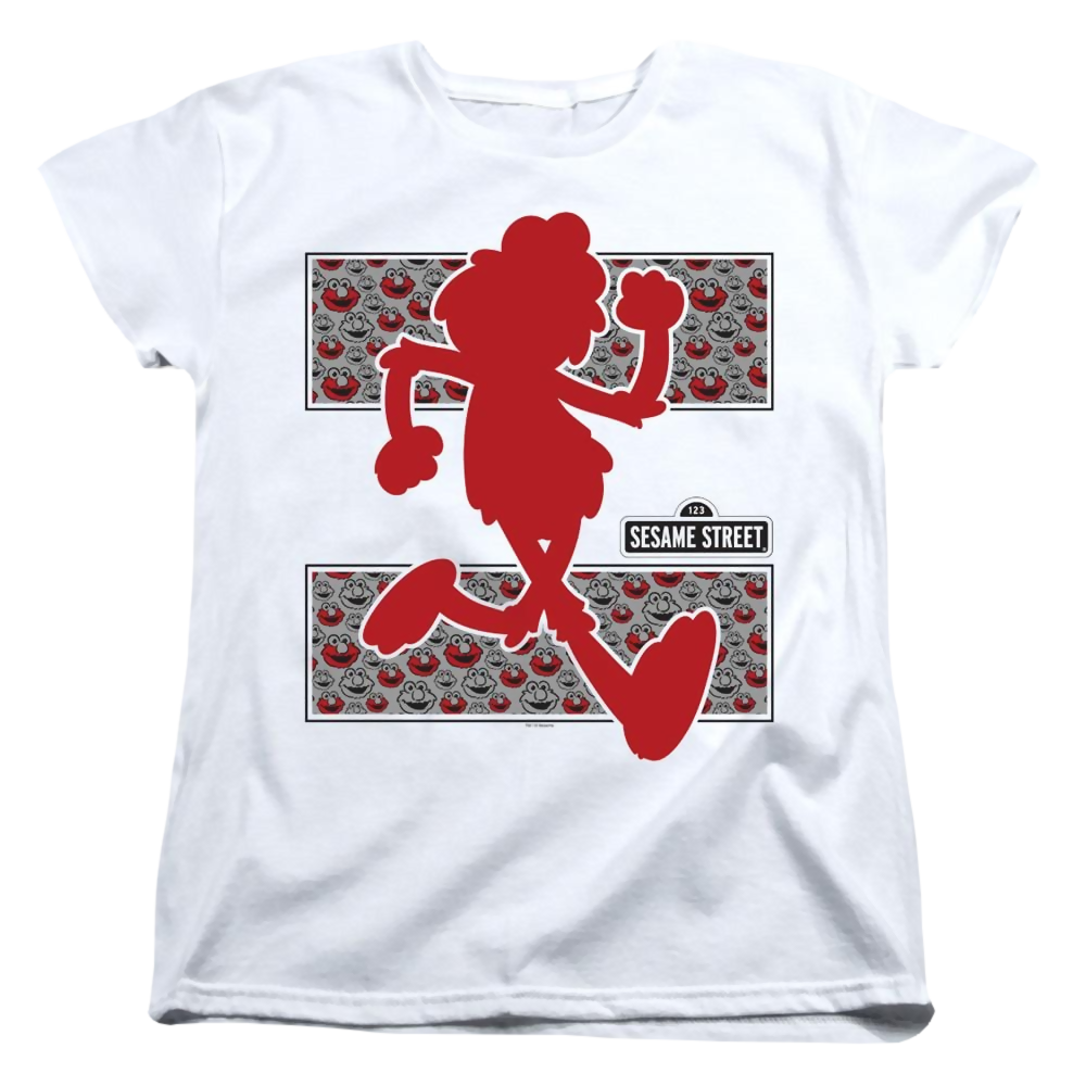 Sesame Street Elmo Runs - Women's T-Shirt Women's T-Shirt Sesame Street   