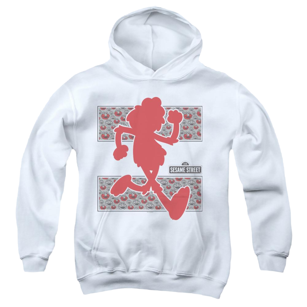 Sesame Street Elmo Runs - Youth Hoodie Youth Hoodie (Ages 8-12) Sesame Street   