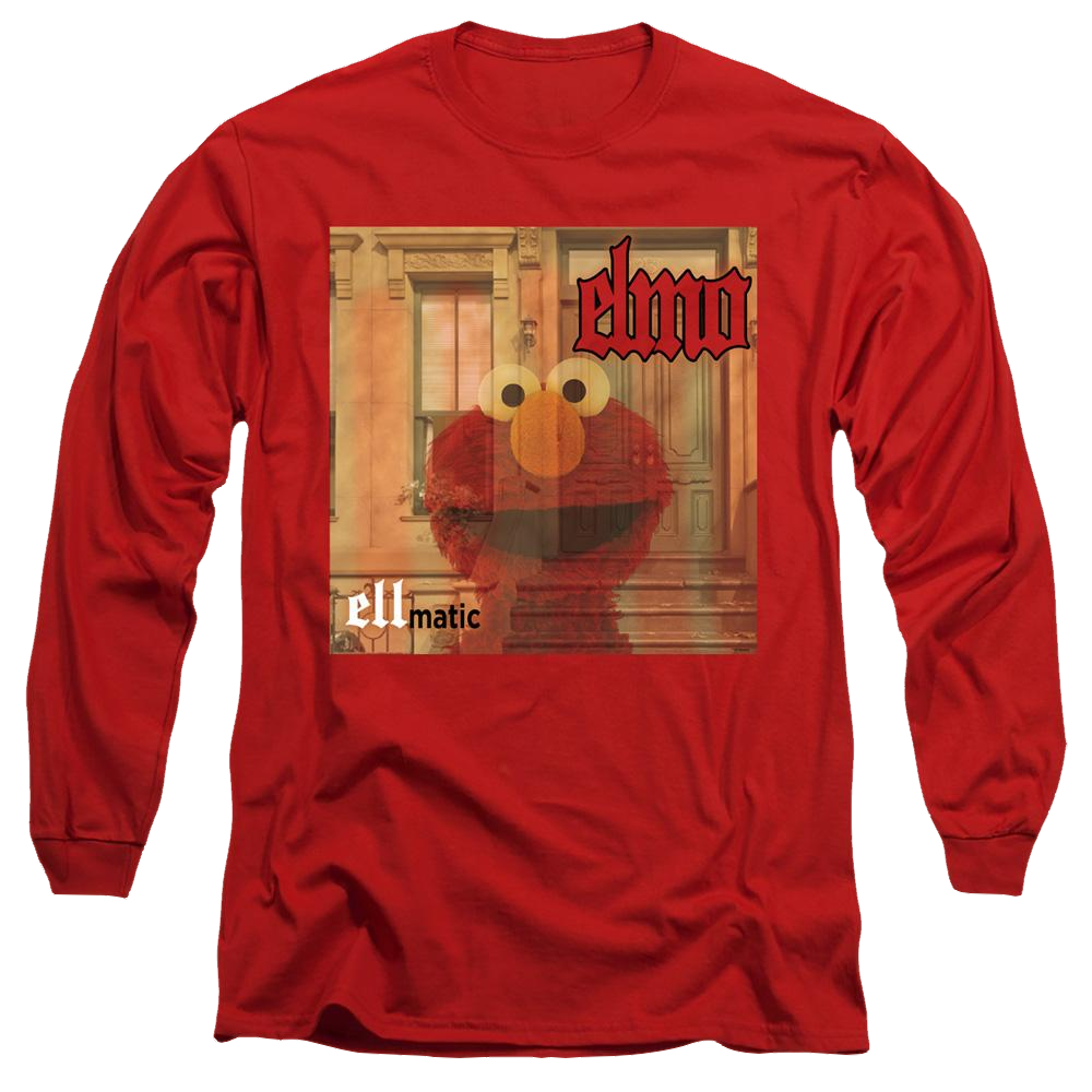Sesame Street Ellmatic - Men's Long Sleeve T-Shirt Men's Long Sleeve T-Shirt Sesame Street   