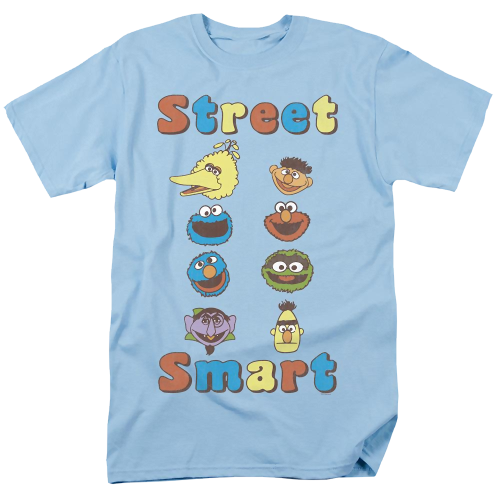 Sesame Street Street Smart - Men's Regular Fit T-Shirt Men's Regular Fit T-Shirt Sesame Street   