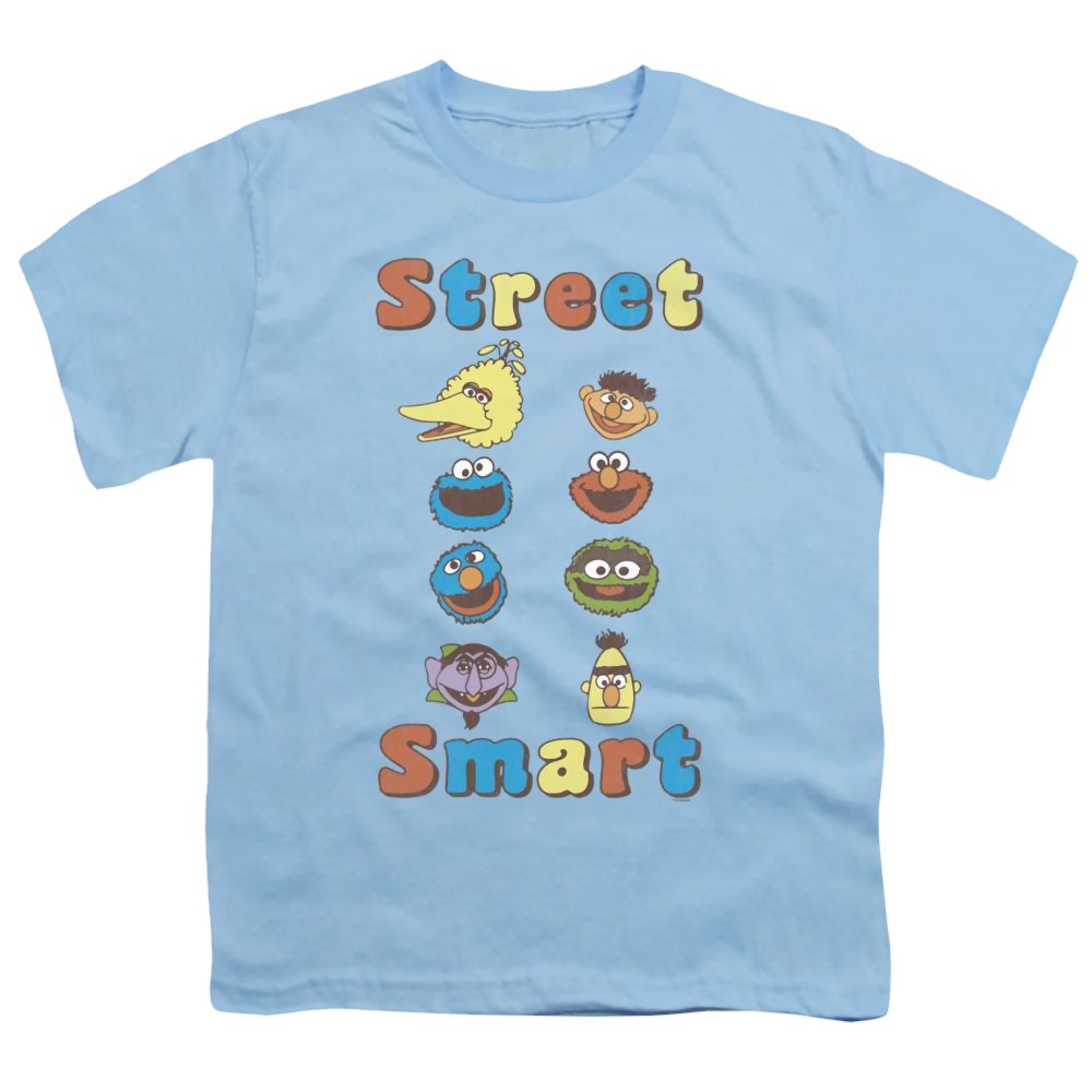 Sesame Street Street Smart - Youth T-Shirt Youth T-Shirt (Ages 8-12) Sesame Street   