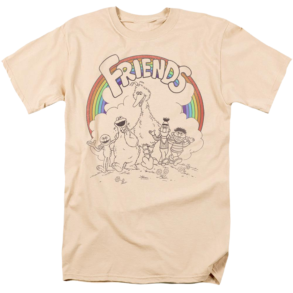 Sesame Street Friends - Men's Regular Fit T-Shirt Men's Regular Fit T-Shirt Sesame Street   