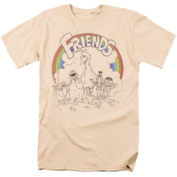 Sesame Street Friends - Men's Regular Fit T-Shirt Men's Regular Fit T-Shirt Sesame Street   