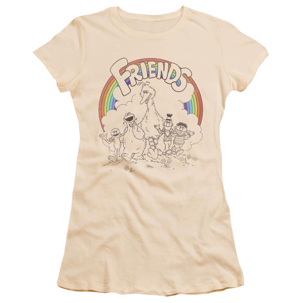 Sesame Street Friends - Juniors T-Shirt Juniors T-Shirt Sesame Street   
