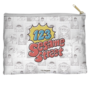 123 Sesame Street - Straight Bottom Accessory straight bottom pouch