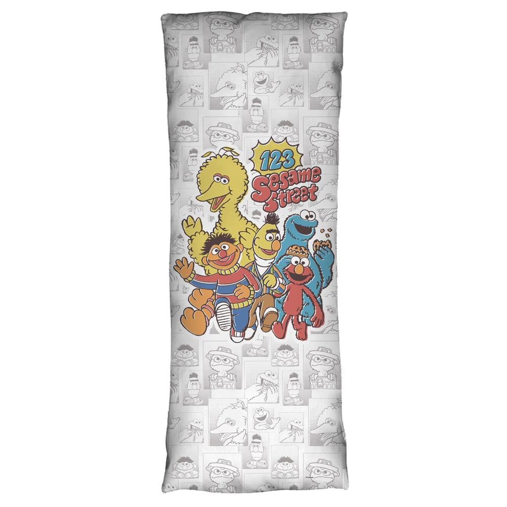 Sesame Street 123 Sesame Street - Body Pillows Body Pillows Sesame Street   