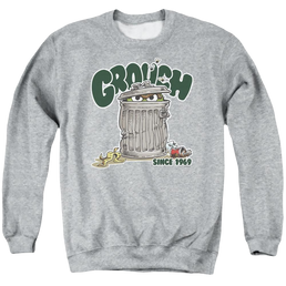 Sesame Street Grouch - Men's Crewneck Sweatshirt Men's Crewneck Sweatshirt Sesame Street   
