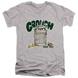 Sesame Street Grouch - Men's V-Neck T-Shirt Men's V-Neck T-Shirt Sesame Street   