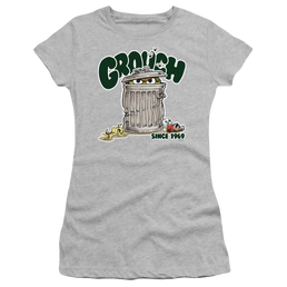 Sesame Street Grouch - Juniors T-Shirt Juniors T-Shirt Sesame Street   