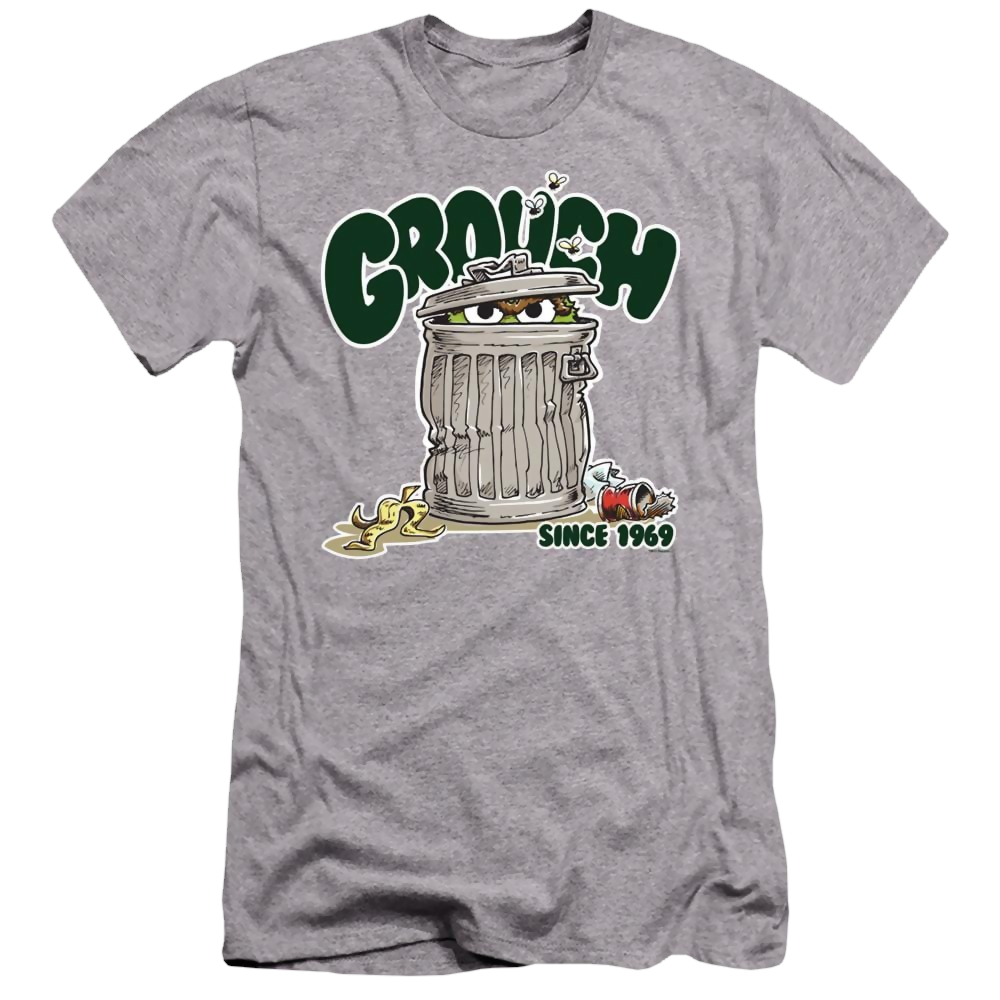 Sesame Street Grouch - Men's Premium Slim Fit T-Shirt Men's Premium Slim Fit T-Shirt Sesame Street   