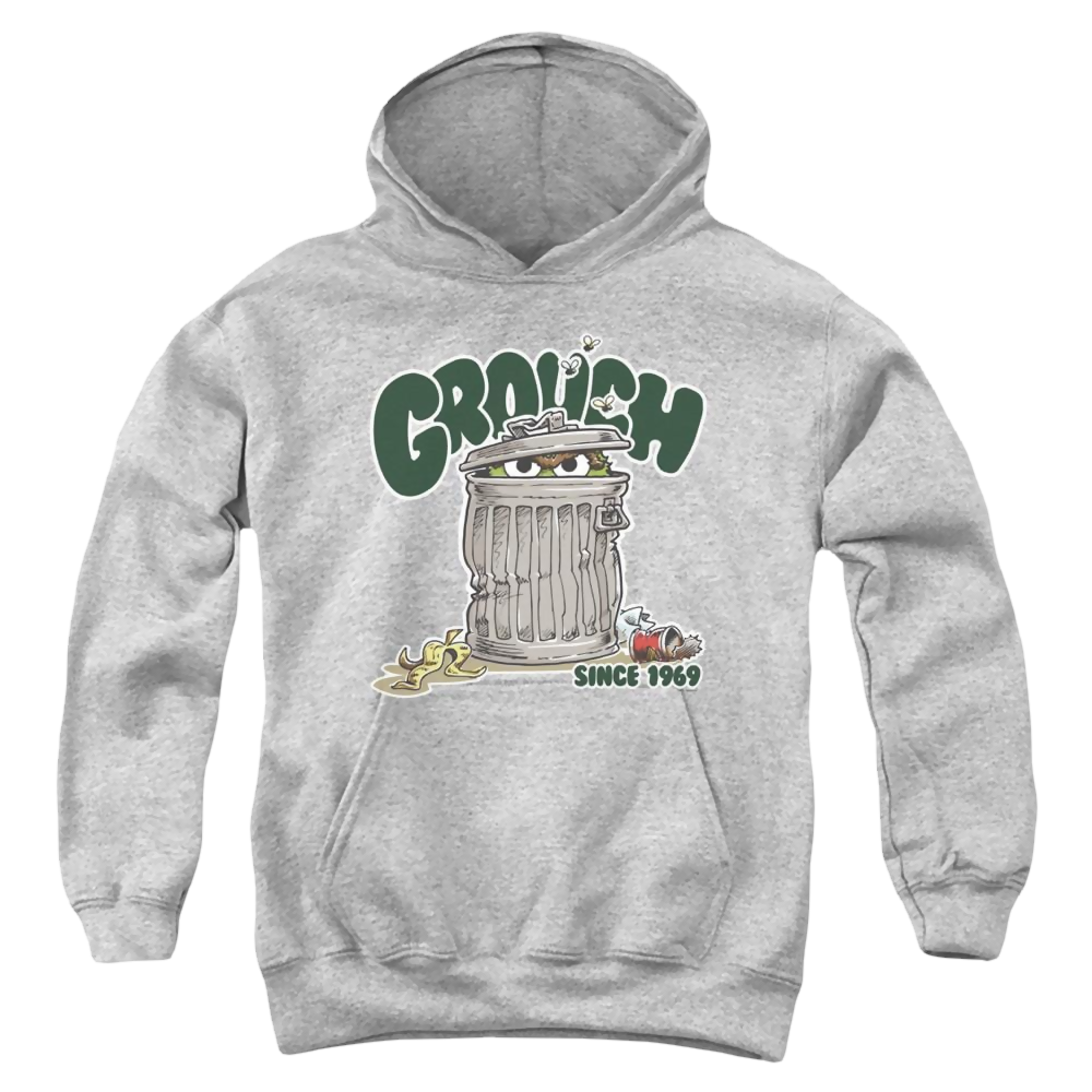 Sesame Street Grouch - Youth Hoodie Youth Hoodie (Ages 8-12) Sesame Street   