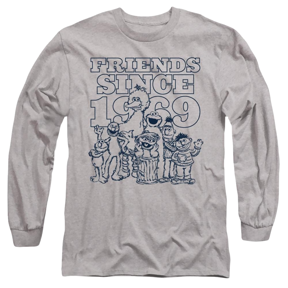 Sesame Street Friends Since - Men's Long Sleeve T-Shirt Men's Long Sleeve T-Shirt Sesame Street   