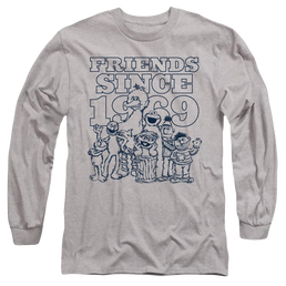 Sesame Street Friends Since - Men's Long Sleeve T-Shirt Men's Long Sleeve T-Shirt Sesame Street   