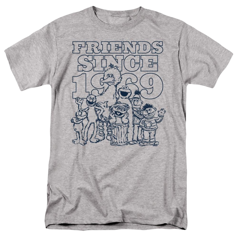 Sesame Street Friends Since - Men's Regular Fit T-Shirt Men's Regular Fit T-Shirt Sesame Street   
