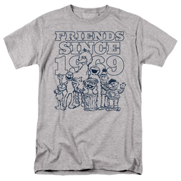 Sesame Street Friends Since - Men's Regular Fit T-Shirt Men's Regular Fit T-Shirt Sesame Street   