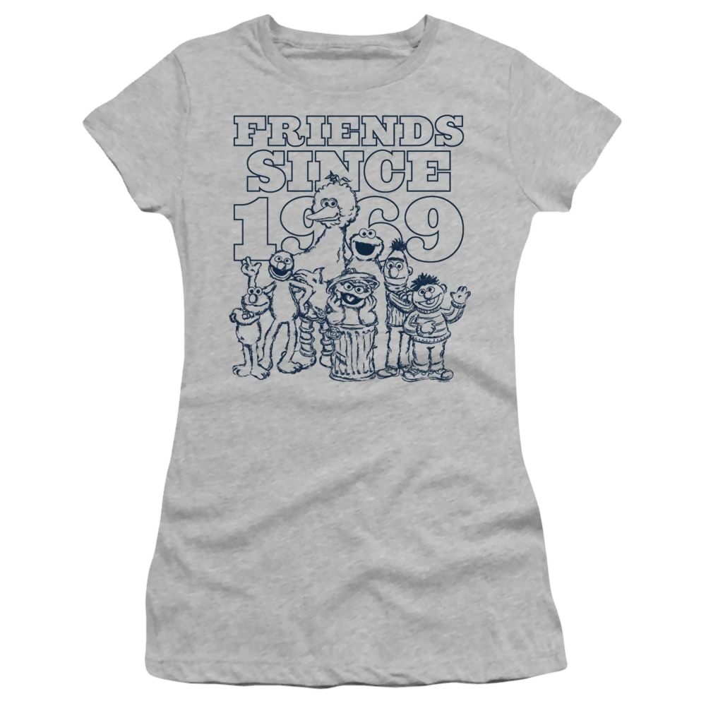Sesame Street Friends Since - Juniors T-Shirt Juniors T-Shirt Sesame Street   