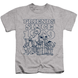 Sesame Street Friends Since - Kid's T-Shirt Kid's T-Shirt (Ages 4-7) Sesame Street   