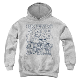 Sesame Street Friends Since - Youth Hoodie Youth Hoodie (Ages 8-12) Sesame Street   