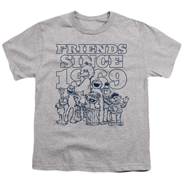Sesame Street Friends Since - Youth T-Shirt Youth T-Shirt (Ages 8-12) Sesame Street   
