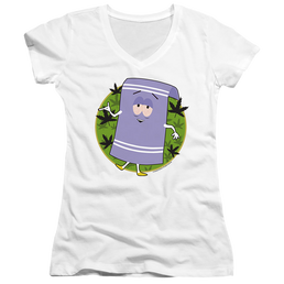 South Park Towelie - Juniors V-Neck T-Shirt Juniors V-Neck T-Shirt South Park   