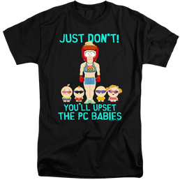South Park Pc Babies - Men's Tall Fit T-Shirt Men's Tall Fit T-Shirt South Park   