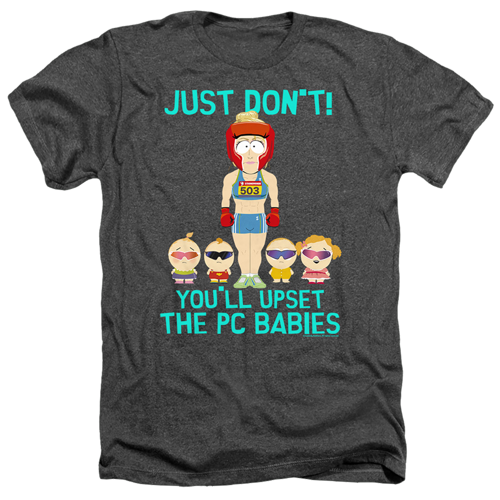 South Park Pc Babies - Men's Heather T-Shirt Men's Heather T-Shirt South Park   