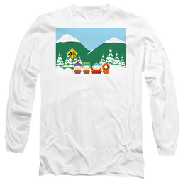 South Park Bus Stop - Men's Long Sleeve T-Shirt Men's Long Sleeve T-Shirt South Park   