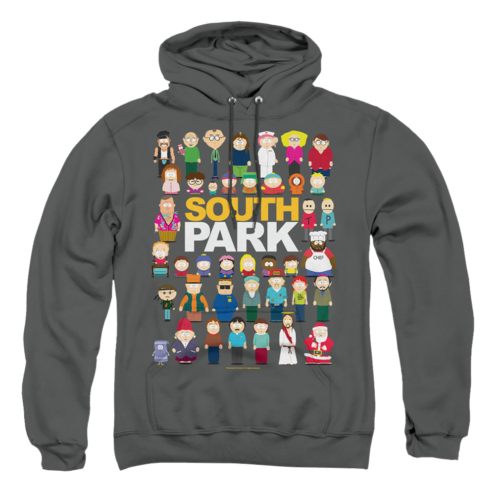 South Park Full Cast - Pullover Hoodie Pullover Hoodie South Park   