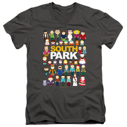 South Park Full Cast - Men's V-Neck T-Shirt Men's V-Neck T-Shirt South Park   