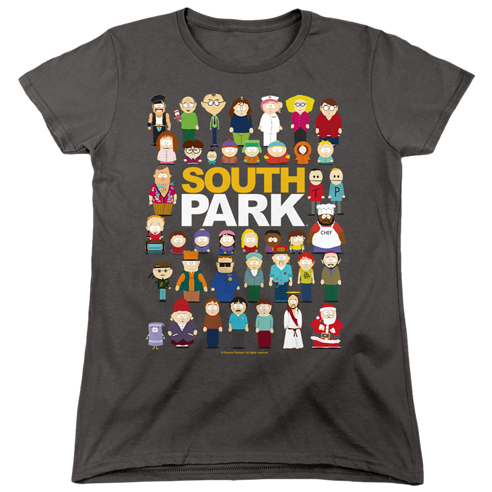 South Park Full Cast - Women's T-Shirt Women's T-Shirt South Park   