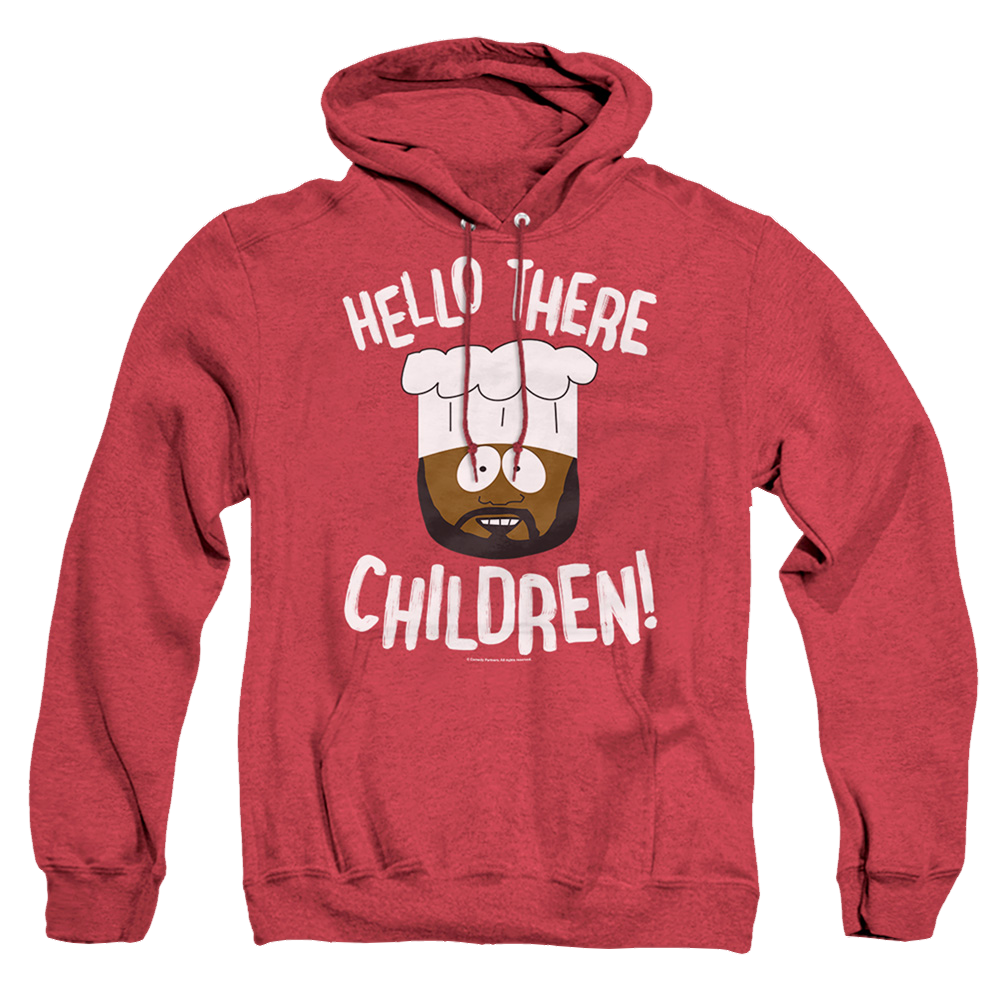 South Park Hello There Children - Heather Pullover Hoodie Heather Pullover Hoodie South Park   
