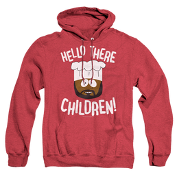 South Park Hello There Children - Heather Pullover Hoodie Heather Pullover Hoodie South Park   