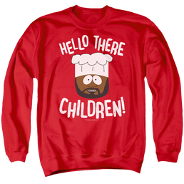 South Park Hello There Children - Men's Crewneck Sweatshirt Men's Crewneck Sweatshirt South Park   