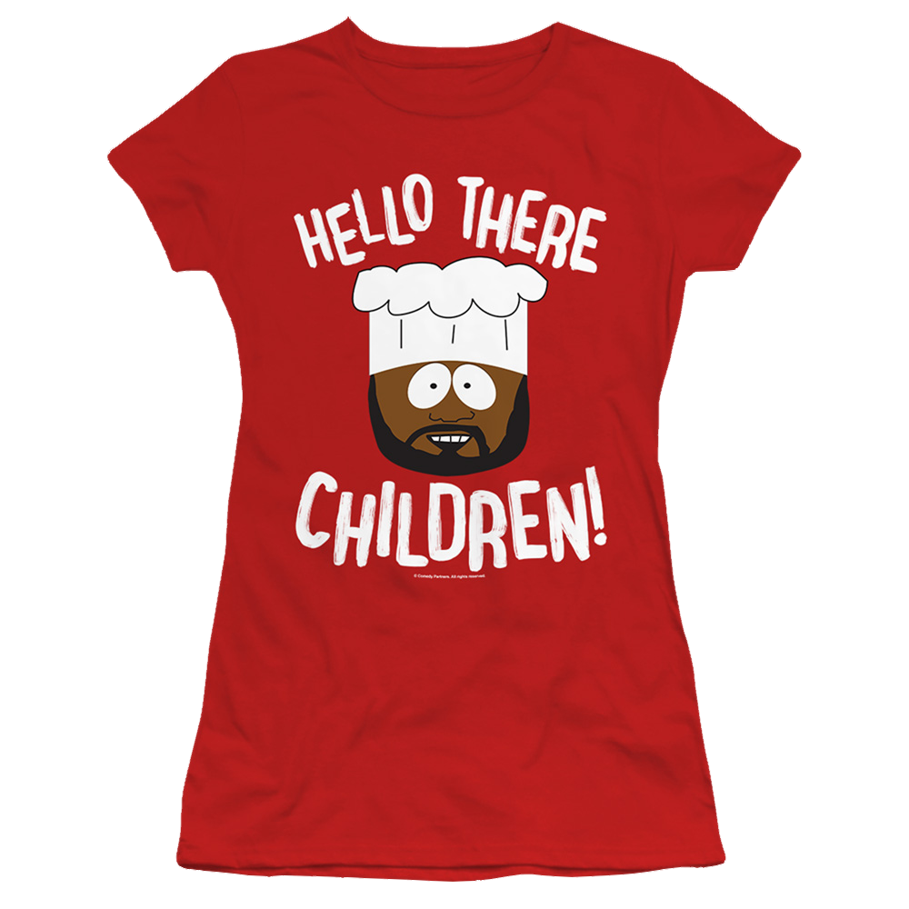 South Park Hello There Children - Juniors T-Shirt Juniors T-Shirt South Park   