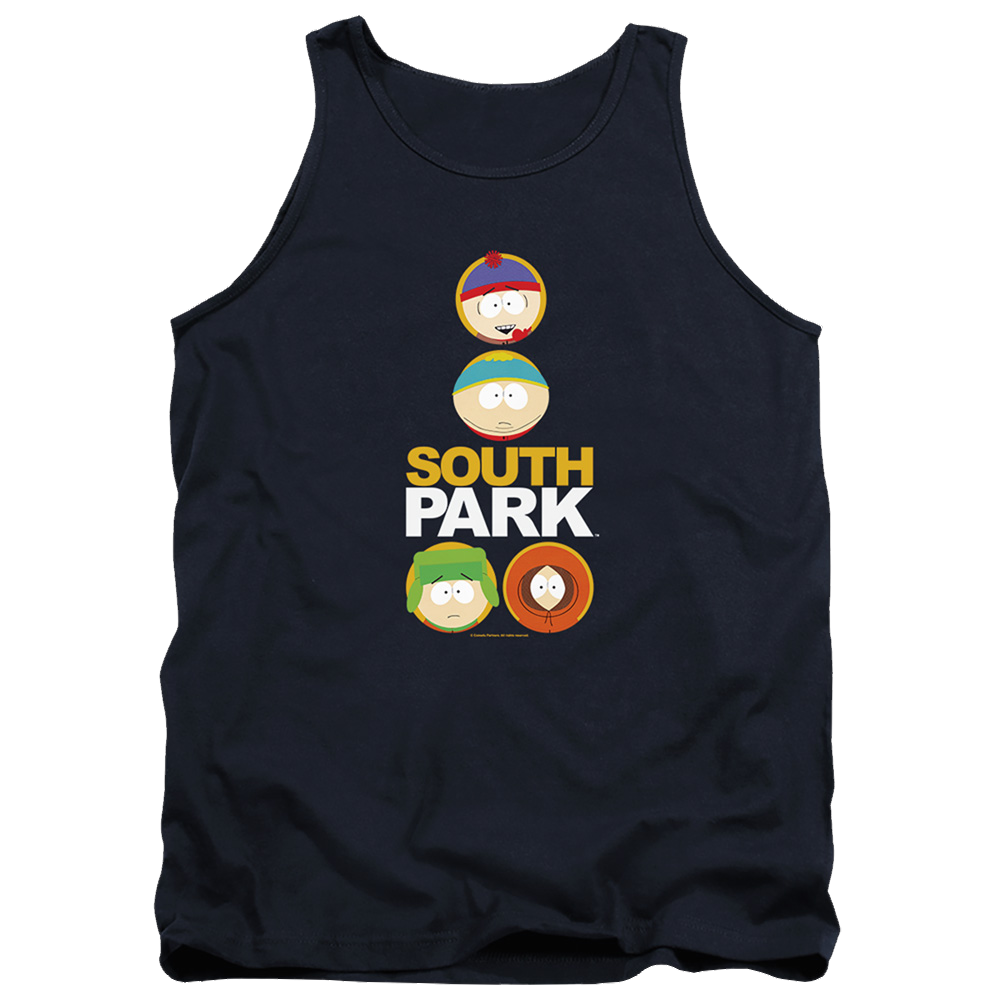 South Park Solid Circles - Men's Tank Top Men's Tank South Park   
