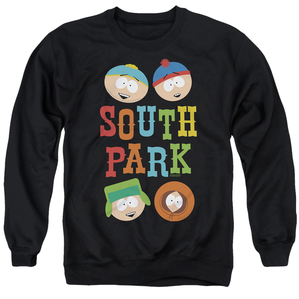 South Park Best Buds - Men's Crewneck Sweatshirt Men's Crewneck Sweatshirt South Park   