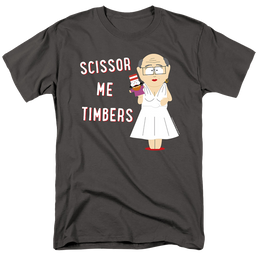 South Park Scissor Me Timbers - Men's Regular Fit T-Shirt Men's Regular Fit T-Shirt South Park   