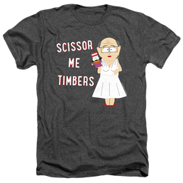 South Park Scissor Me Timbers - Men's Heather T-Shirt Men's Heather T-Shirt South Park   