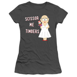 South Park Scissor Me Timbers - Juniors T-Shirt Juniors T-Shirt South Park   