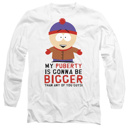 South Park Puberty - Men's Long Sleeve T-Shirt Men's Long Sleeve T-Shirt South Park   