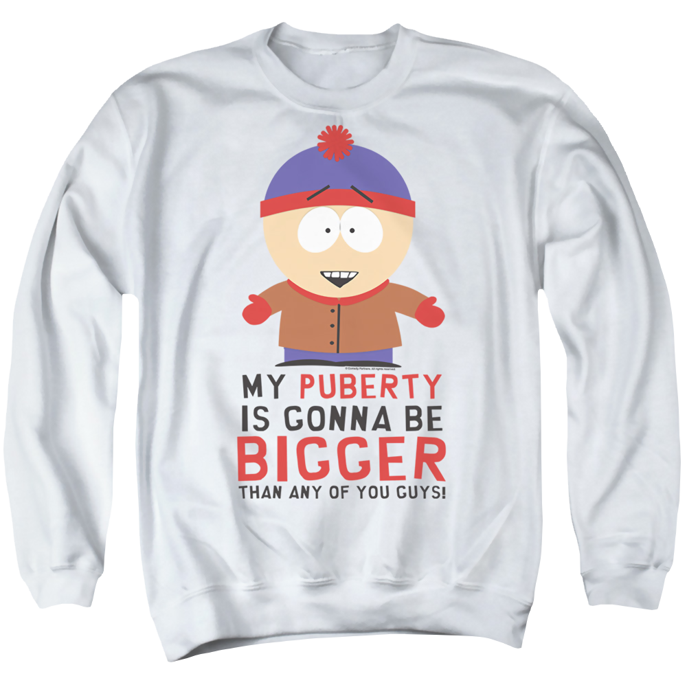 South Park Puberty - Men's Crewneck Sweatshirt Men's Crewneck Sweatshirt South Park   