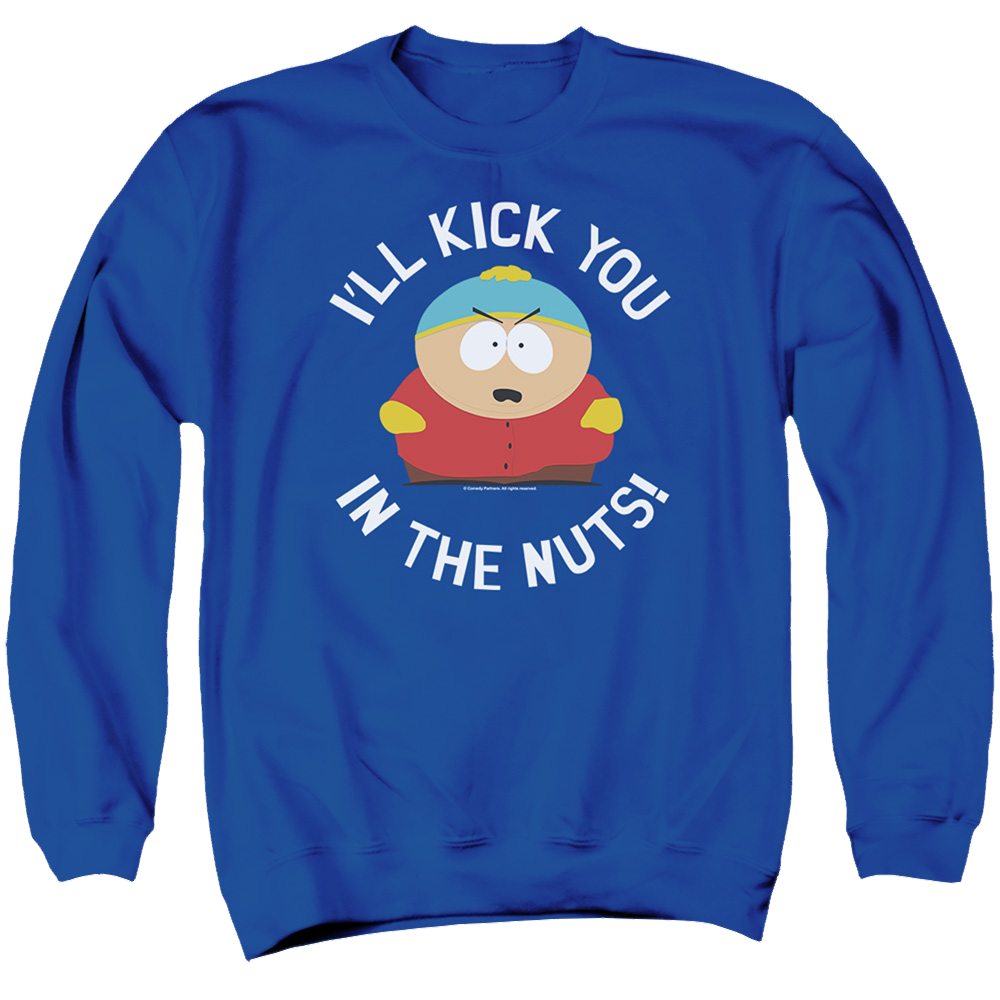 South Park Kick You In The Nuts - Men's Crewneck Sweatshirt Men's Crewneck Sweatshirt South Park   