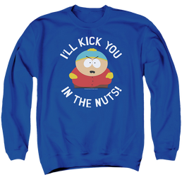 South Park Kick You In The Nuts - Men's Crewneck Sweatshirt Men's Crewneck Sweatshirt South Park   