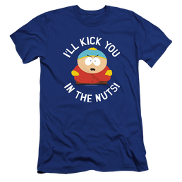 South Park Kick You In The Nuts - Men's Premium Slim Fit T-Shirt Men's Premium Slim Fit T-Shirt South Park   