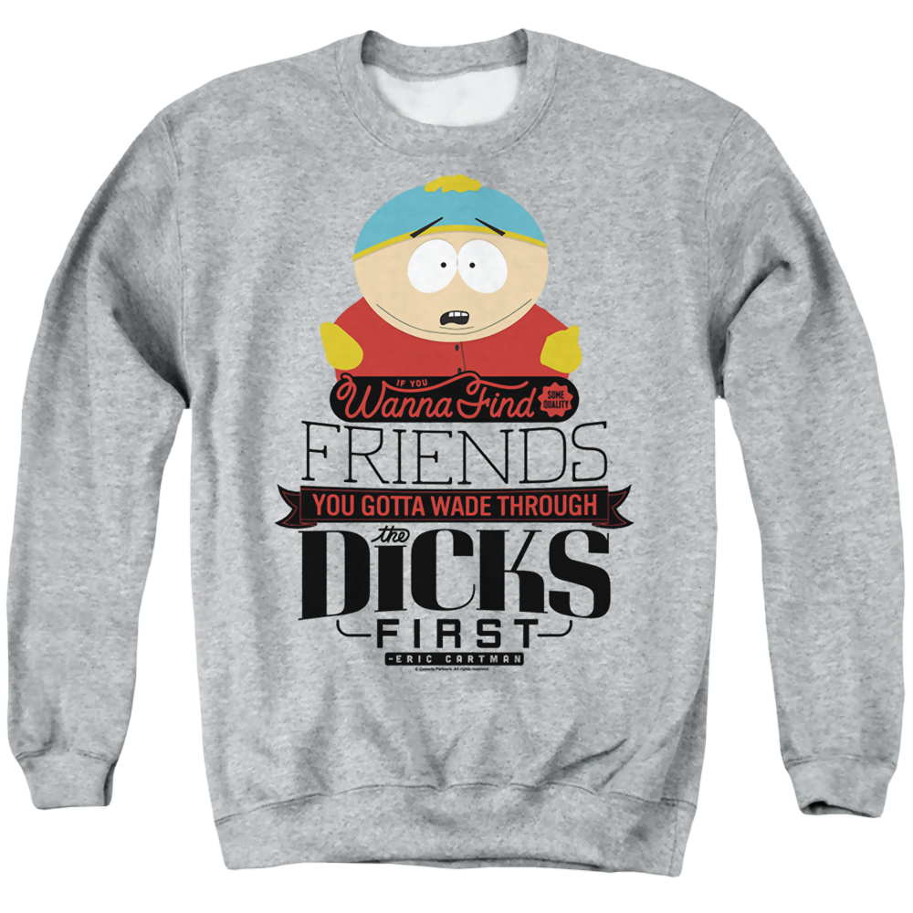 South Park Wade Through Dicks - Men's Crewneck Sweatshirt Men's Crewneck Sweatshirt South Park   