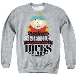 South Park Wade Through Dicks - Men's Crewneck Sweatshirt Men's Crewneck Sweatshirt South Park   