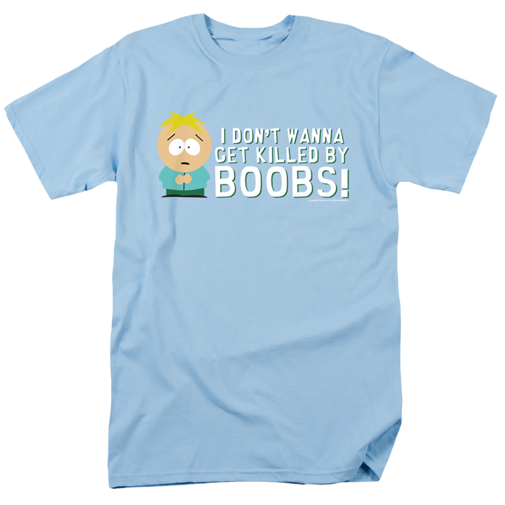South Park Killed By Boobs - Men's Regular Fit T-Shirt Men's Regular Fit T-Shirt South Park   