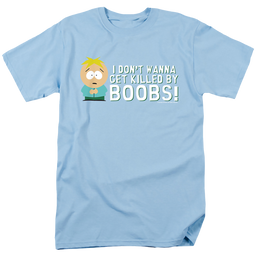 South Park Killed By Boobs - Men's Regular Fit T-Shirt Men's Regular Fit T-Shirt South Park   